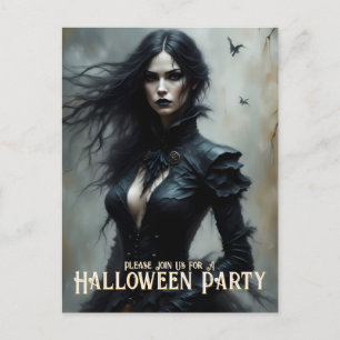 Gothic Halloween Night of Mystery Einladung