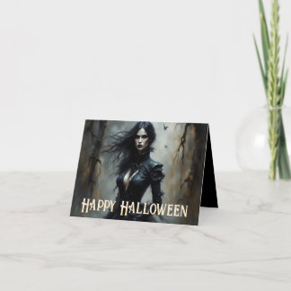 Gothic Halloween Night of Mystery Karte