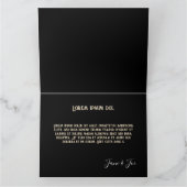 Gothic Halloween Night of Mystery Karte (Innenseite)