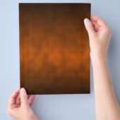 Gothic Halloween Ombre Hintergrundkunst Flyer (Hand)