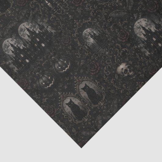 Gothic Halloween Papier (Ausschnitt)