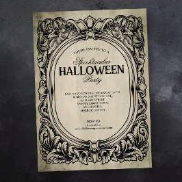 Gothic Halloween-Party Einladung