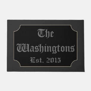 Gothic Halloween Personalisiert Doormat Fußmatte