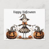 Gothic Halloween Postkarte (Vorderseite)