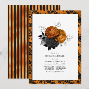 Gothic Halloween Probe Dinner Einladung