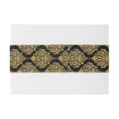 Gothic Halloween Spirit Board Wedding oder Dusche Einladungsbanderole (Rückseitenbeispiel)