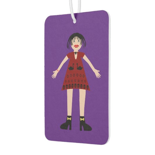 Gothic Halloween Vampire Lady Autolufterfrischer (Links)