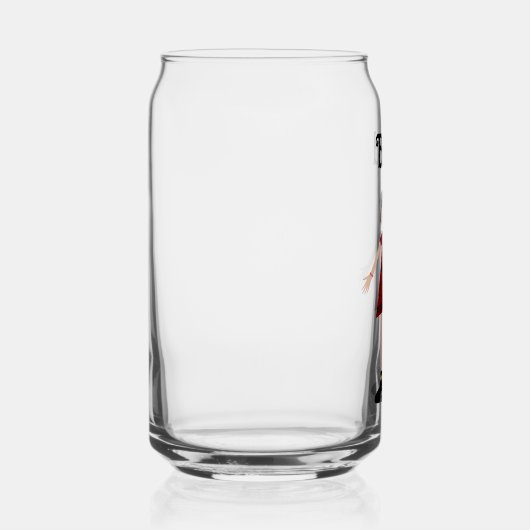 Gothic Halloween Vampire Lady Custom Dosenglas (Rechts)