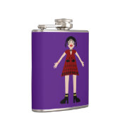 Gothic Halloween Vampire Lady Flachmann (Rechts)