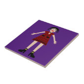 Gothic Halloween Vampire Lady Fliese (Seite)