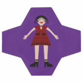 Gothic Halloween Vampire Lady Fußball (Flach)