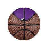 Gothic Halloween Vampire Lady Individuelle Name Mini Basketball (Rechts)