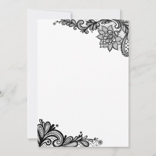 Gothic halloween wedding speichern Sie das Datum E Ankündigung (Rückseite)