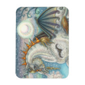 GOTHIC HALLOWEWEWEN UNICORN MIT BAT WINGS, HORSE MAGNET (Vertikal)