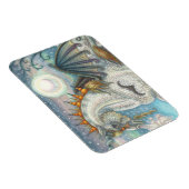 GOTHIC HALLOWEWEWEN UNICORN MIT BAT WINGS, HORSE MAGNET (Rechte Seite)