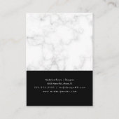 Gothic Handmade Artisan Earring Display Cards B Telefonnummerkarte (Rückseite)