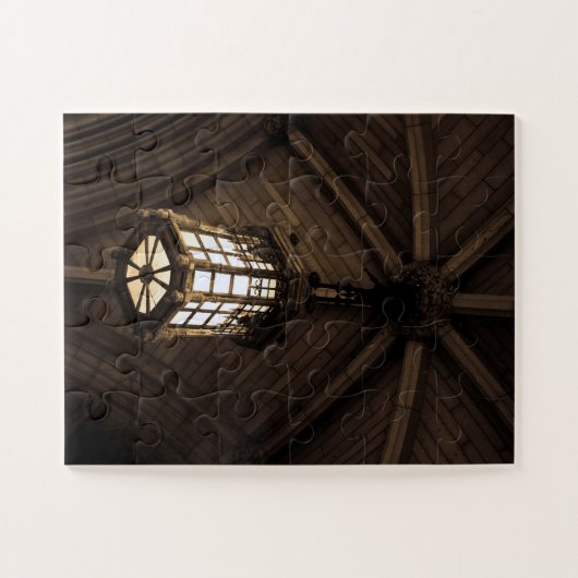 Gothic Hanging Light Puzzle (Horizontal)