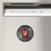 Gothic Heart Be Mine Magnet (In Situ (Geschirrspüler))