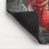 Gothic Heart Be Mine Mousepad (Ecke)