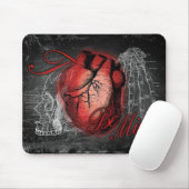 Gothic Heart Be Mine Mousepad (Mit Mouse)