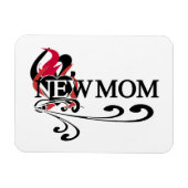 Gothic Heart Junge Mutter T - Shirt und Geschenke Magnet (Horizontal)