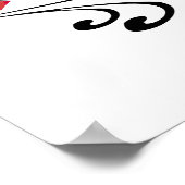 Gothic Heart Junge Mutter T - Shirt und Geschenke Poster (Ecke)