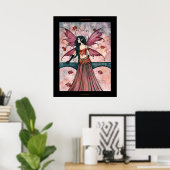 Gothic Herbst Fairy Art Poster drucken (Heimbüro)