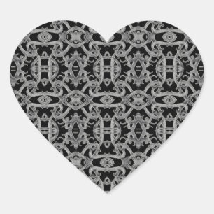GOTHIC Herz Aufkleber
