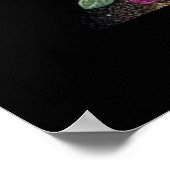 Gothic Hexe Halloween Fantasy Art Lebensmitteltasc Poster (Ecke)