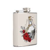 Gothic Hexe Liebe Pop Flachmann (Rechts)