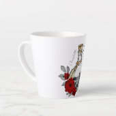 Gothic Hexe Liebe Pop Milchtasse (Linke Ecke)