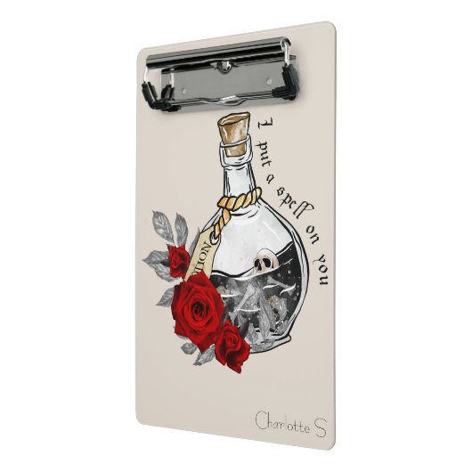 Gothic Hexe Liebe Pop Mini Klemmbrett (Gewinkelt2)