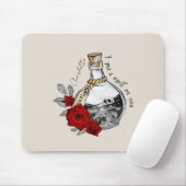 Gothic Hexe Liebe Pop Mousepad (Mit Mouse)