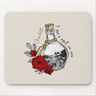 Gothic Hexe Liebe Pop Mousepad