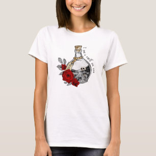 Gothic Hexe Liebe Pop T-Shirt