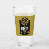 Gothic Hexe Punk Halloween Glas (Rückseite)