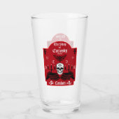 Gothic Hexe Punk Halloween Glas (Rückseite)