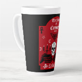 Gothic Hexe Punk Halloween Milchtasse (Linke Ecke)