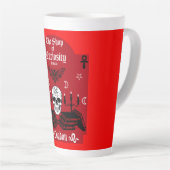 Gothic Hexe Punk Halloween Milchtasse (Rechte Ecke)