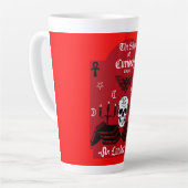 Gothic Hexe Punk Halloween Milchtasse (Linke Ecke)