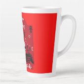 Gothic Hexe Punk Halloween Milchtasse (Rechts)
