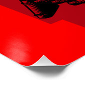 Gothic Hexe Punk Halloween Poster (Ecke)