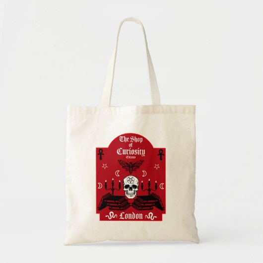 Gothic Hexe Punk Halloween Tragetasche (Vorne)
