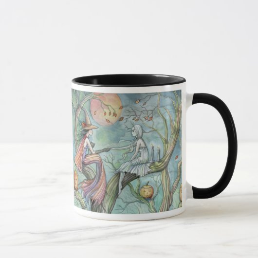 Gothic Hexen Geist Halloween Tasse (Rechts)