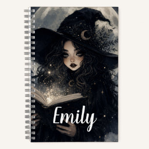 Gothic-Hexen-Natur-Vollmond-Design    Notizbuch