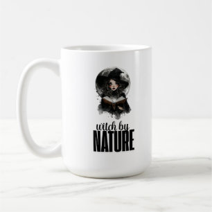 Gothic-Hexen-Natur-Vollmond-Design Tasse