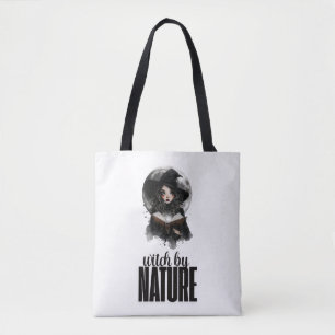 Gothic-Hexen-Natur-Vollmond-Design    Tragetasche  Tasche