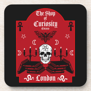Gothic Hexen Punk Halloween Getränkeuntersetzer