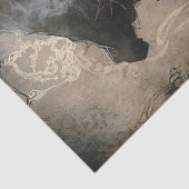 Gothic Hexenrauchen Zigarre Halloween Dekoupage Seidenpapier (Detail)