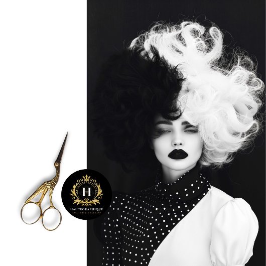 Gothic High Fashion Decoupage Seidenpapier